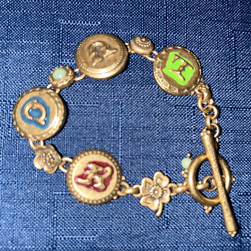 Lucky Brand “LUCK” gold bracelet